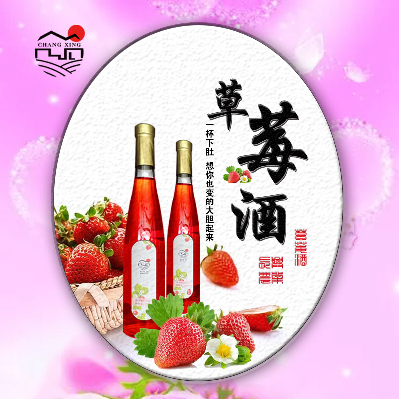 【山东长兴农业】草莓酒 2瓶装