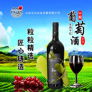 【长兴农业】生肖干红葡萄酒 2瓶装